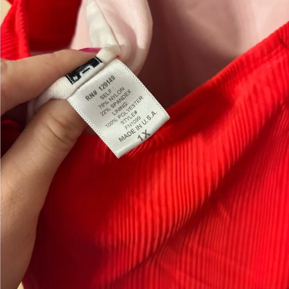 Dippin’ Daisy’s one piece swimsuit/no padding 1X - Picture 4 of 8